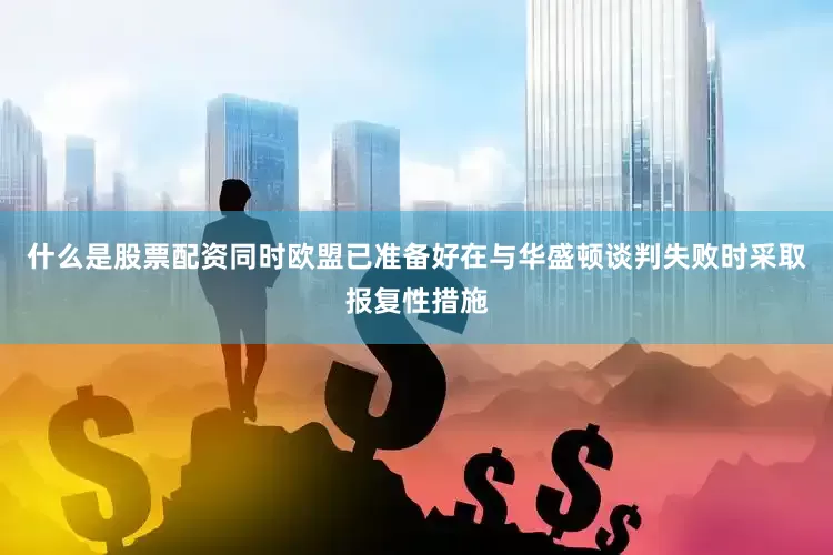 什么是股票配资同时欧盟已准备好在与华盛顿谈判失败时采取报复性措施