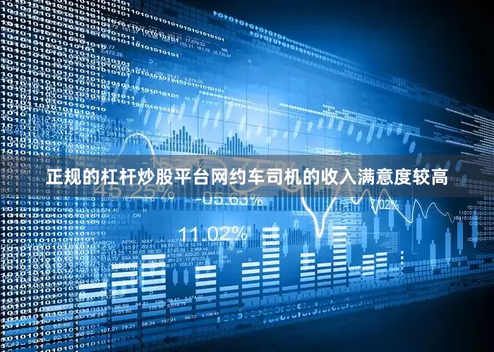 正规的杠杆炒股平台网约车司机的收入满意度较高